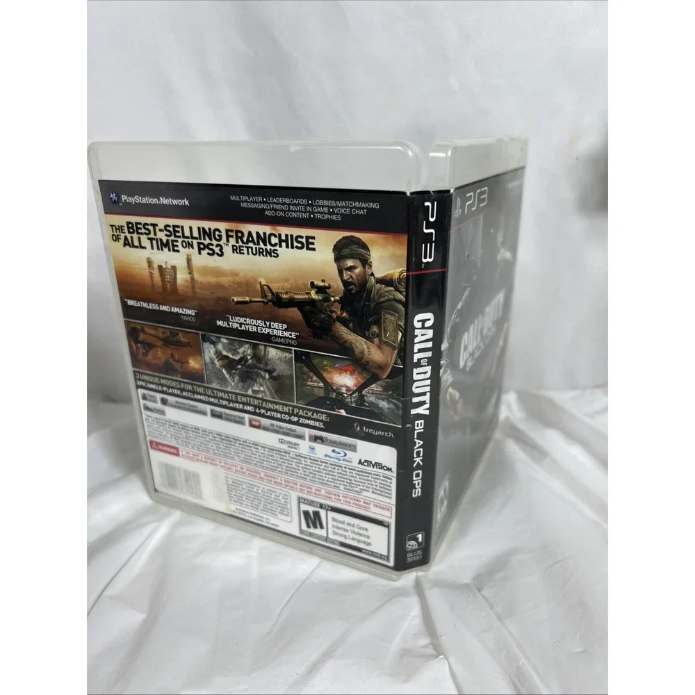 Call of Duty: Black Ops (Sony PlayStation 3, 2010) PS3 COMPLETE CIB‎ TESTED!!